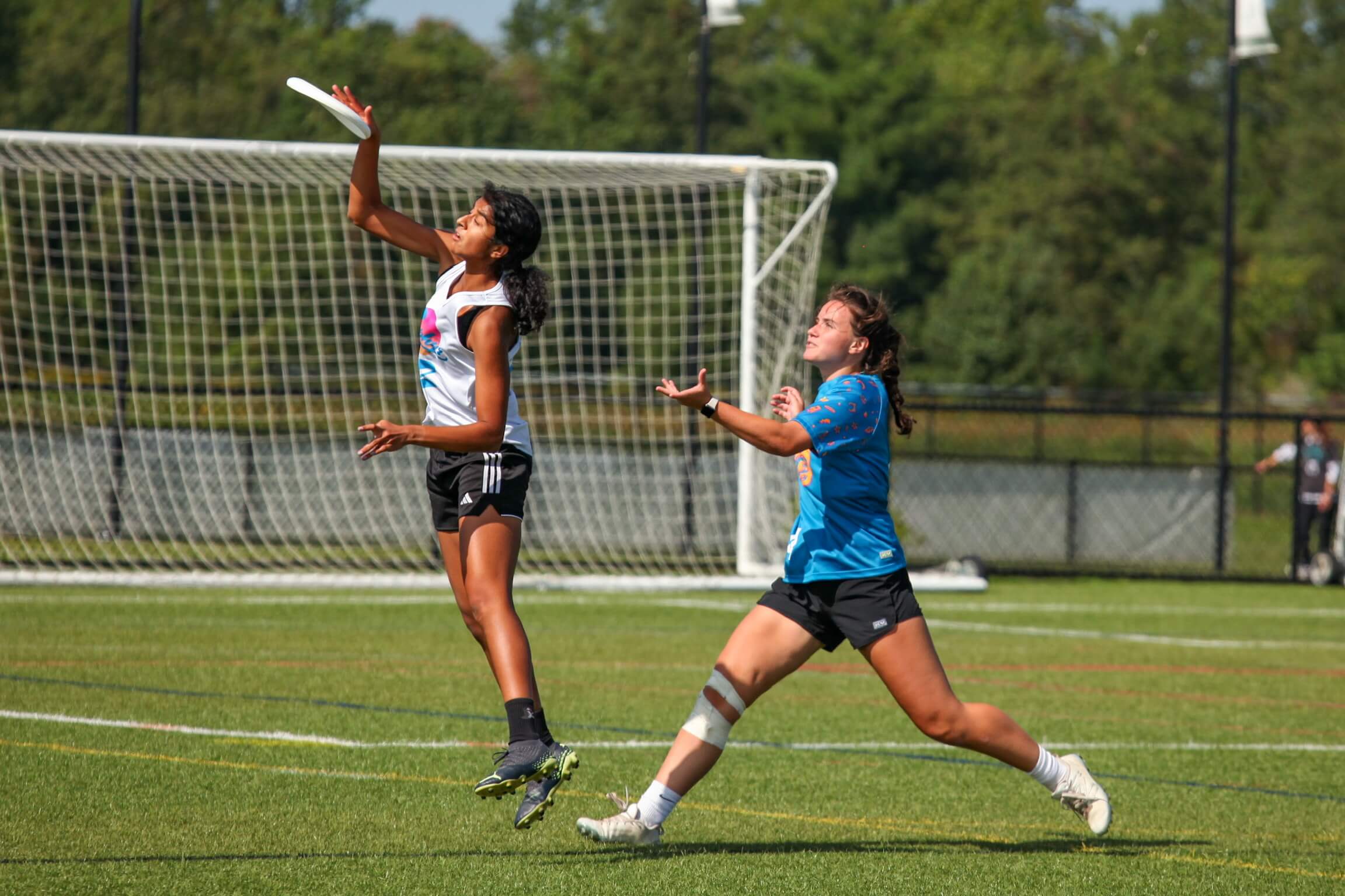 Philadelphia Zephyr player blocks the disc