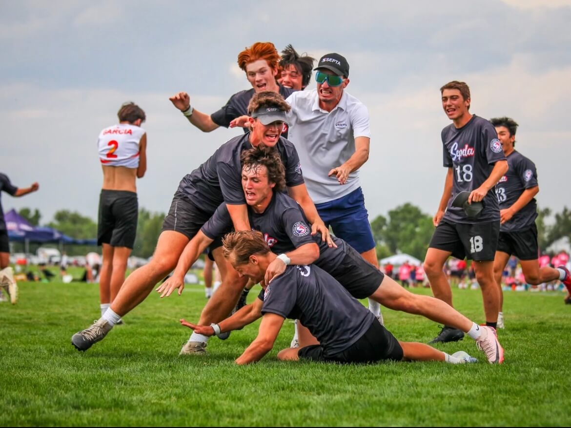 Post win celebration